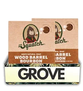Dr. Squatch Soap Care Bar –Men's Daily Shower Cleansing – Home & Travel Use