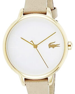 Lacoste Cannes Analog White Dial Women's Watch