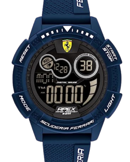 Scuderia Ferrari APEX SUPERFAST Digital Black Dial Men’s Watch-0830858